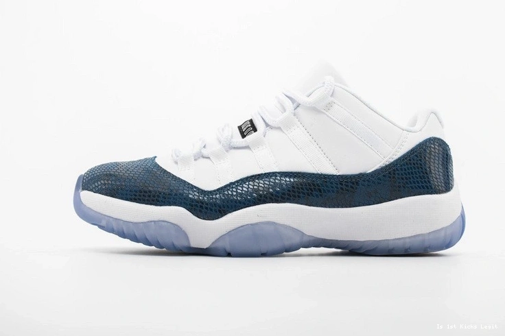 Blue Air Low Snakeskin 11 Jordan CD6846-102 0107